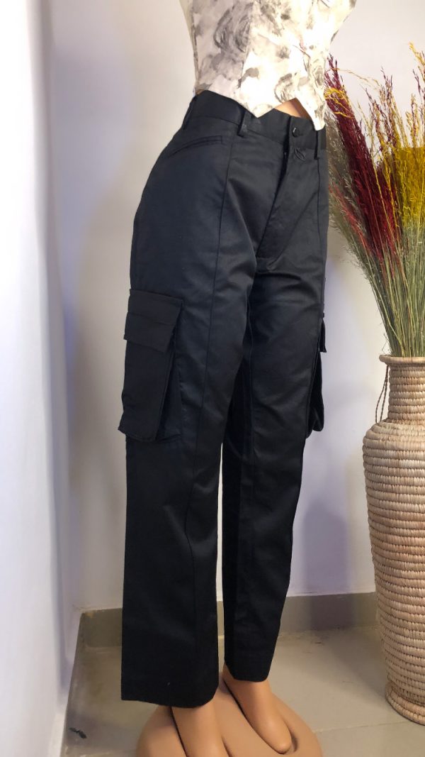 Coffee Cargo pants Size 14 - Image 4