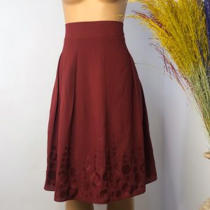 Funmi Skirt (Wine) Size 10