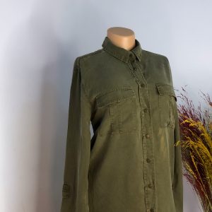 TAB 065 GREEN KHAKI TOP SIZE 8