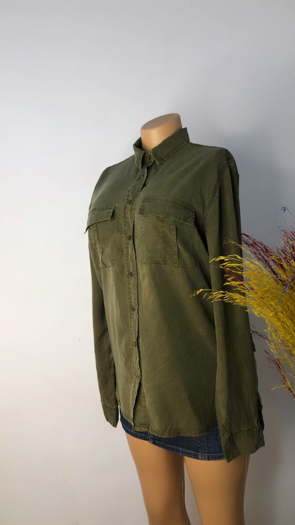 TAB 065 GREEN KHAKI TOP SIZE 8 - Image 3