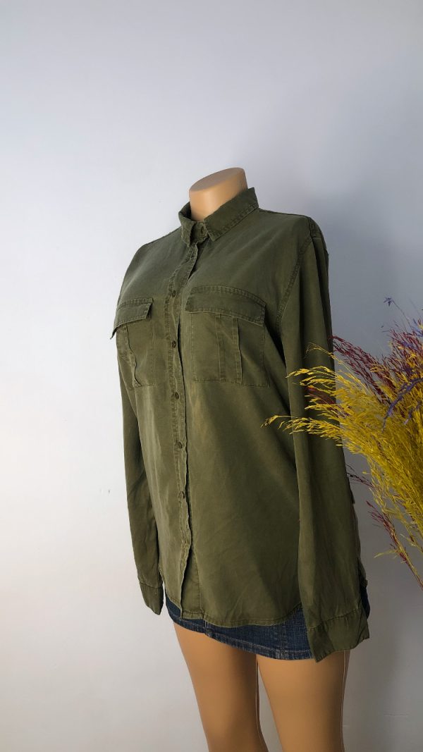 TAB 065 GREEN KHAKI TOP SIZE 8 - Image 2