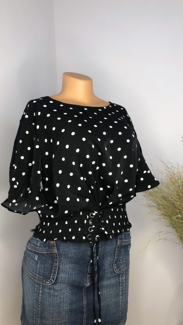 Yota Polka dot blouse Size 10/12