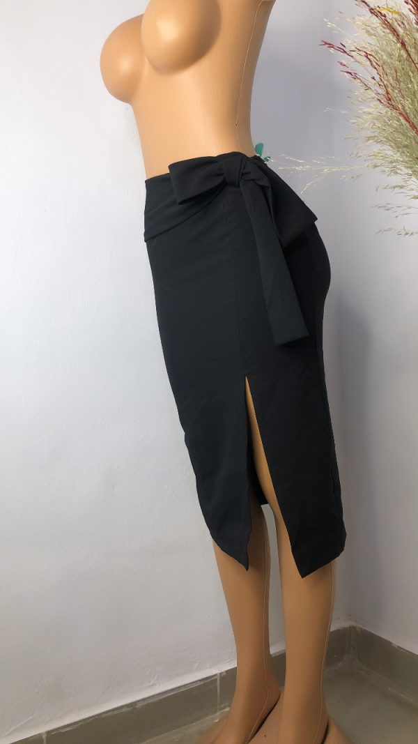 Nosilla Slit Skirt Black Size 6