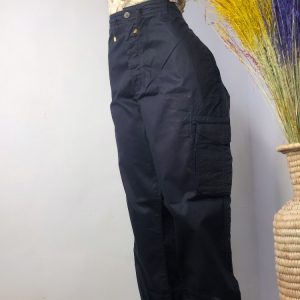 Coffee Cargo Pants Blue Size 18