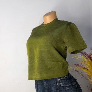 TAB 063 ARMY GREEN TOP SIZE 8