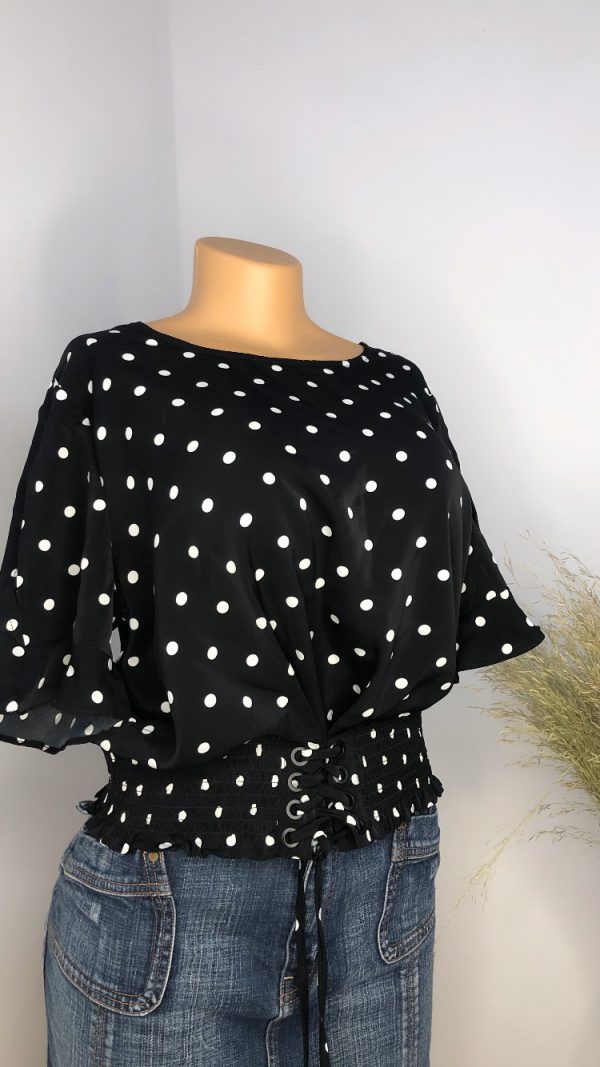 Yota Polka dot blouse Size 10/12 - Image 4