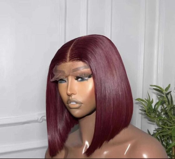 10” BONE STRAIGHT (WINE COLOR) - Image 3