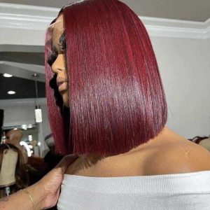 10” BONE STRAIGHT (WINE COLOR)
